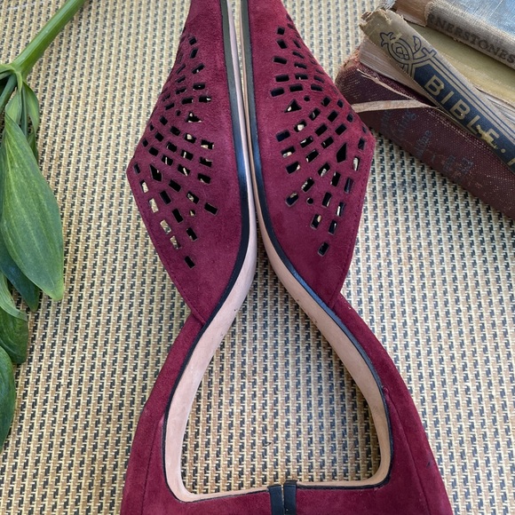 VANELI Suede Kitten Heel Mules - Picture 9 of 12